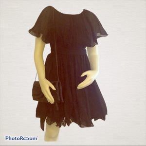 Victoria’s Secret Black Pleated Dress 8